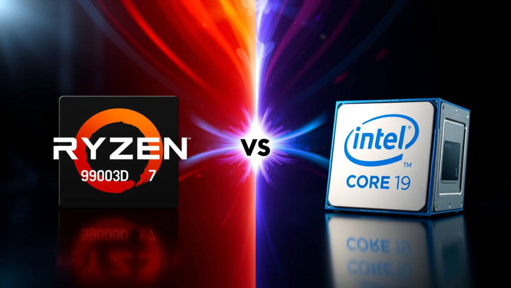 AMD Ryzen 7 9800X3D vs Intel i9