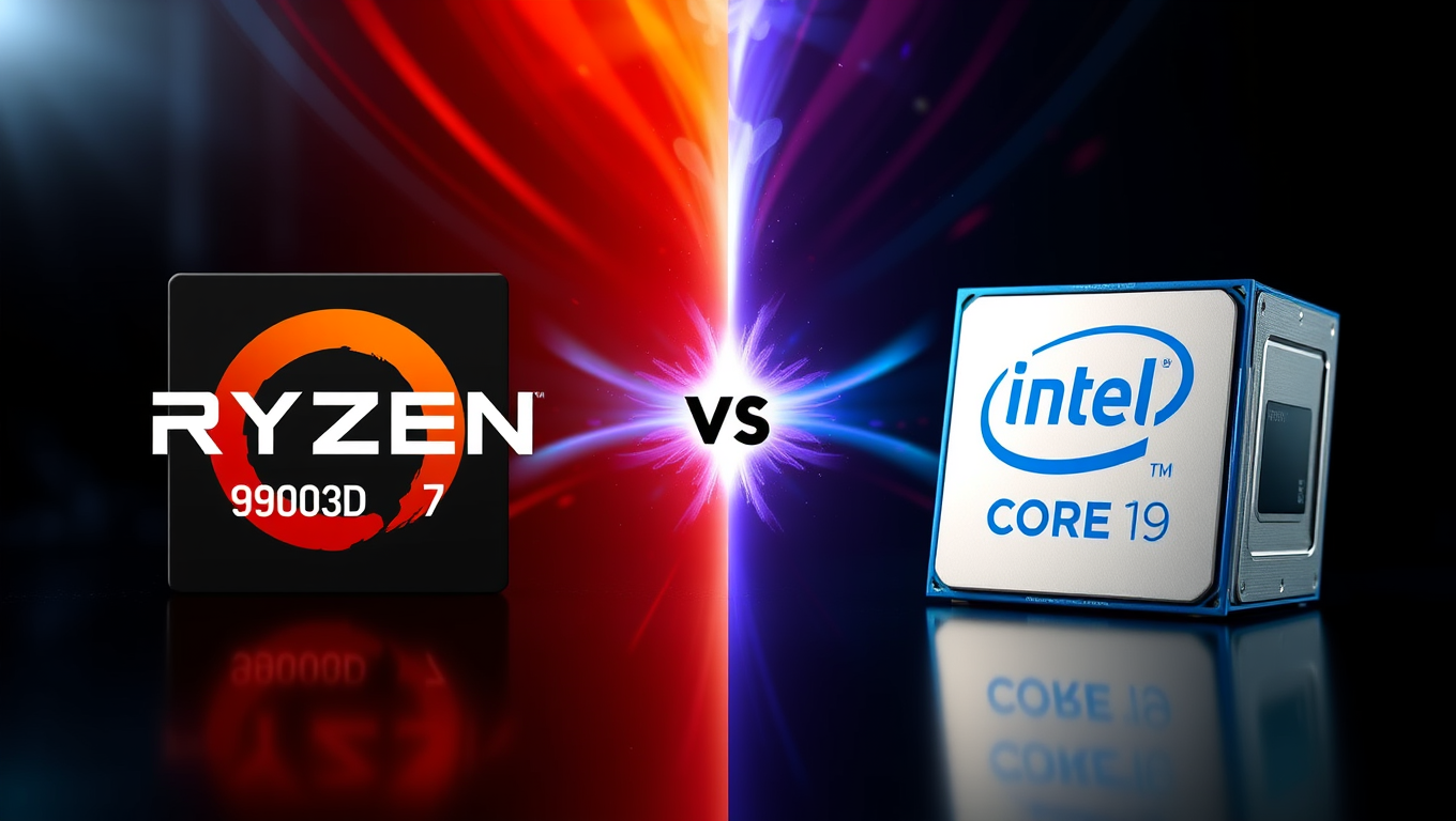 Read more about the article AMD Ryzen 7 9800X3D vs. Intel i9: Which CPU Wins the Gaming Battle?