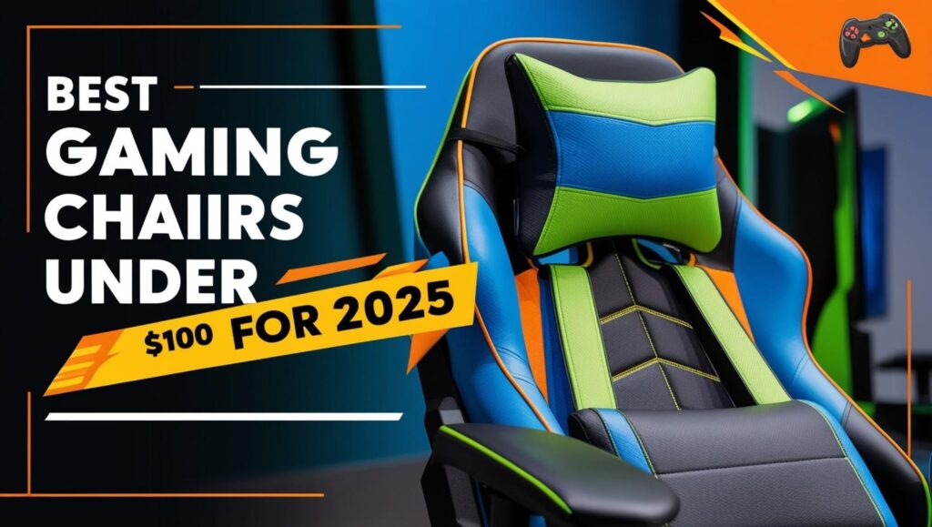 Best Gaming Chairs Under $100 for 2025 Affordable, Comfortable, and Stylish Options for Gamers