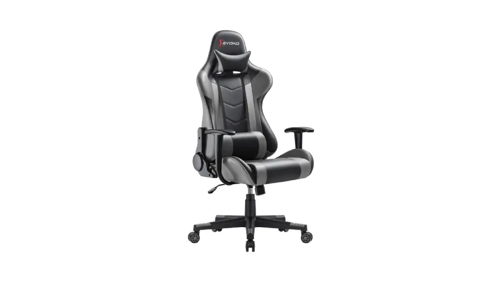 Devoko Ergonomic Gaming Chair Racing Style Adjustable Height High Back PC Computer Chair with Headrest and Lumbar Support Executive Office Chair