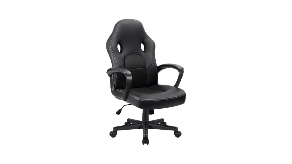 Furmax Gaming Chair with Lumbar Support and Arms