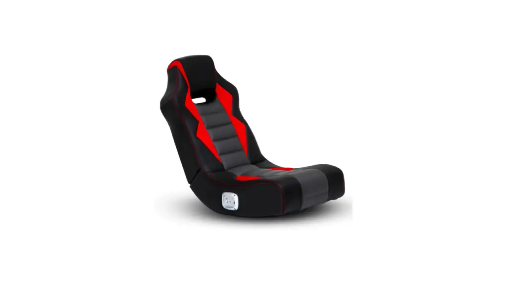 X Rocker Video Gaming Floor Rocker Chair, Built-in Audio Speakers, Foldable for Bedroom or Game Room