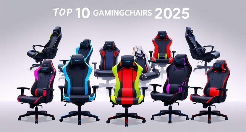 top 10 gaming chairs 2025