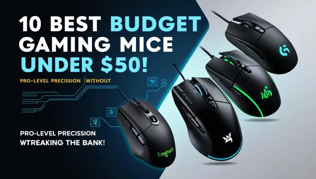 10 Best Budget Gaming Mice Under $50: Affordable Options for Gamers