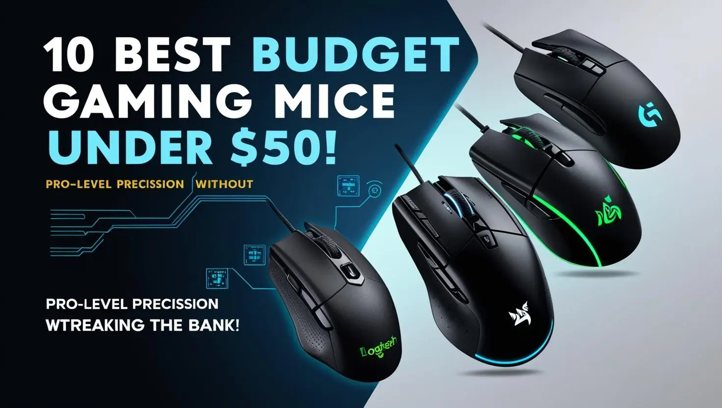 Read more about the article Best Budget Gaming Mouse Under $50: Affordable Options for Gamers