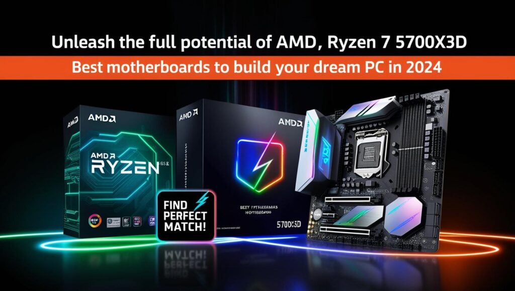 Best Motherboards for AMD Ryzen 7 5700X3D