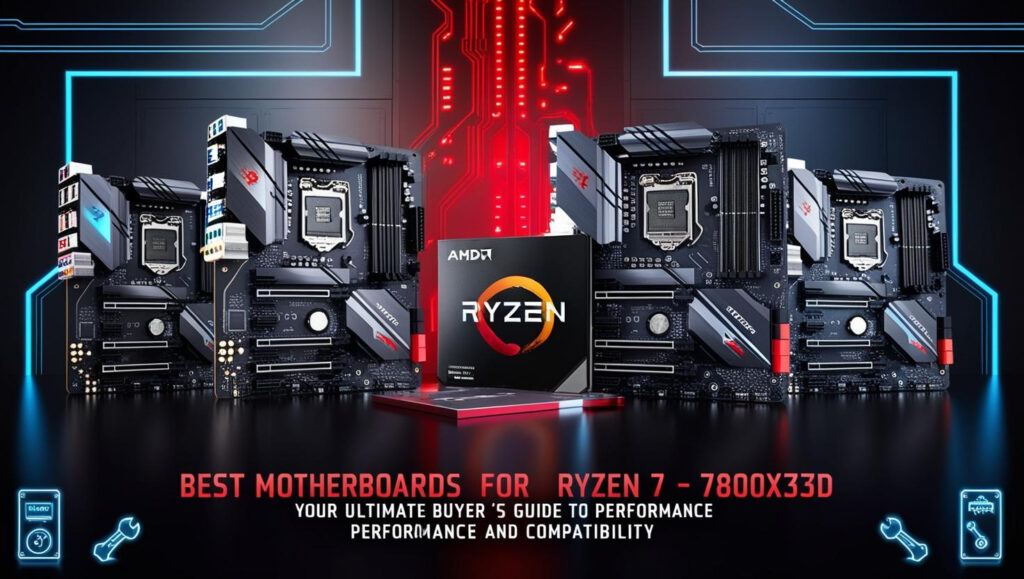 Best Motherboards for AMD Ryzen 7 7800X3D