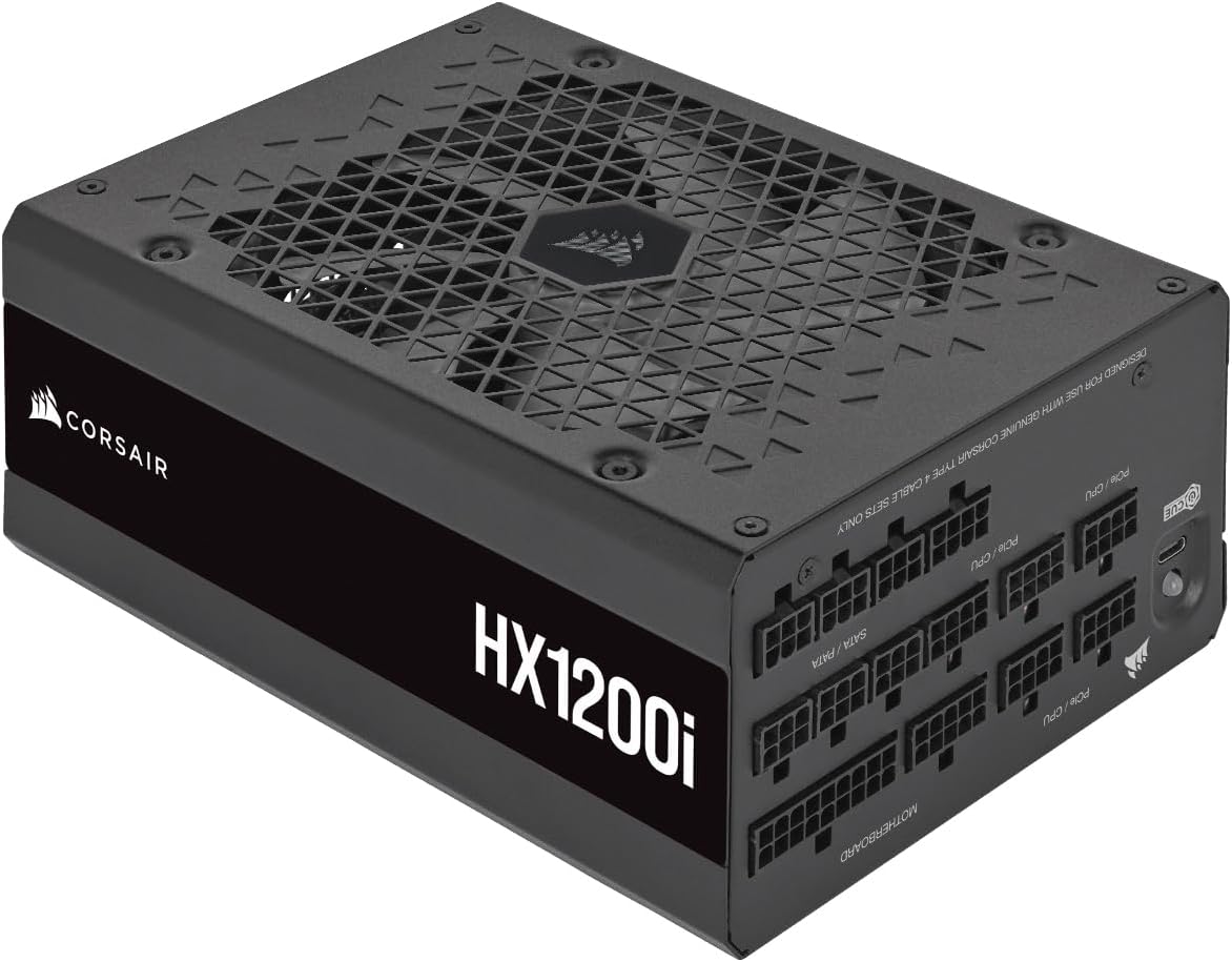 CORSAIR HX1200i Fully Modular Ultra Low Noise ATX Power Supply