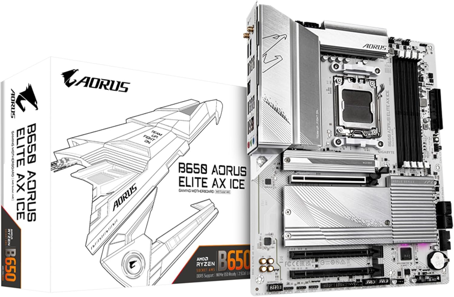 GIGABYTE B650 AORUS Elite AX ICE