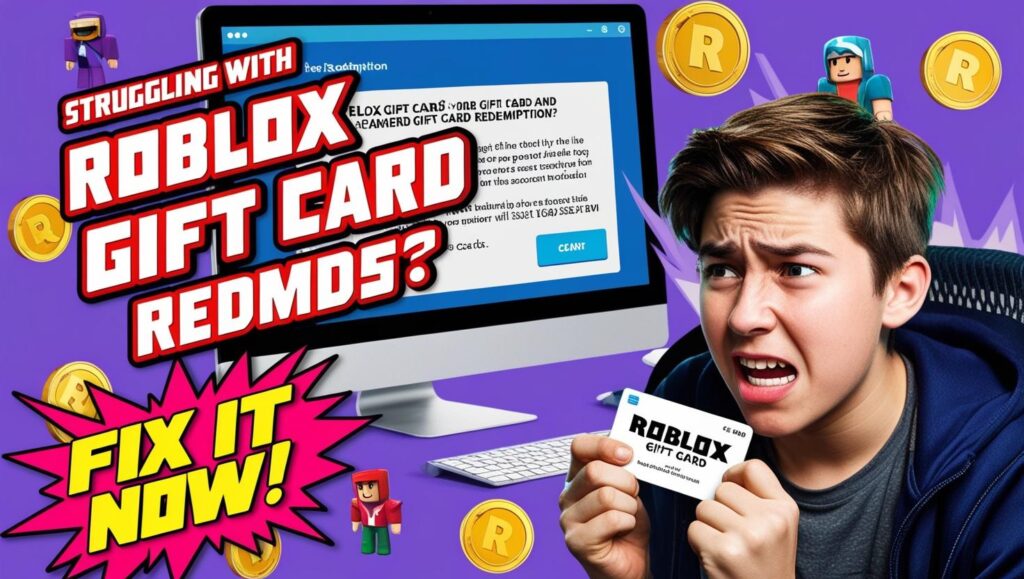 How to Fix Issues When a Roblox Gift Cards Code Doesn’t Work