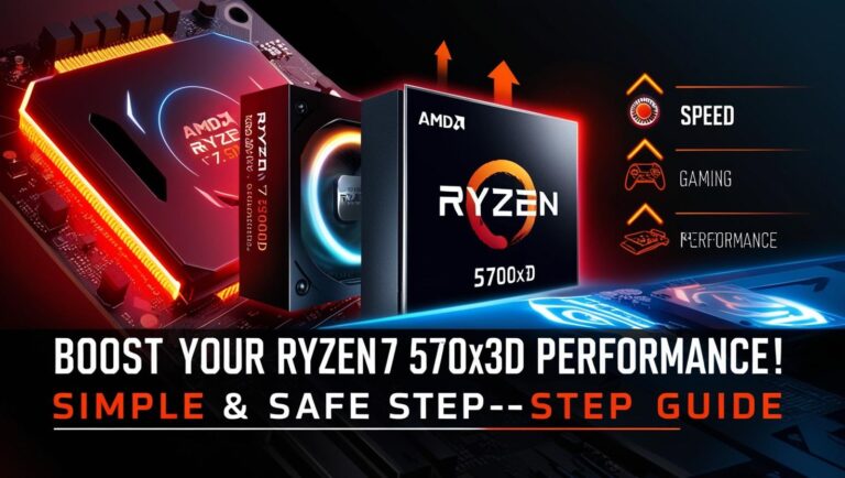 Read more about the article How to Overclock AMD Ryzen 7 5700X3D: Step-by-Step Guide for Maximum Performance