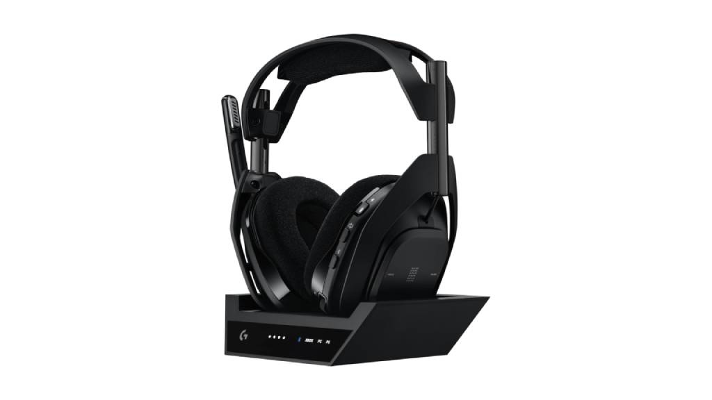 Logitech G Astro A50 X Omni-Platform Wireless Gaming Headset + Base Station for PS5, Xbox, PC