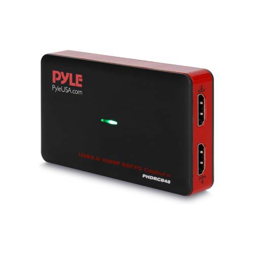 Pyle Video Game Capture Card Device with Video Recorder