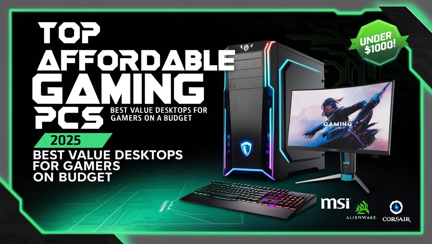 Read more about the article Top Affordable Gaming PCs for 2025: Best Value Desktops for Gamers on a Budget