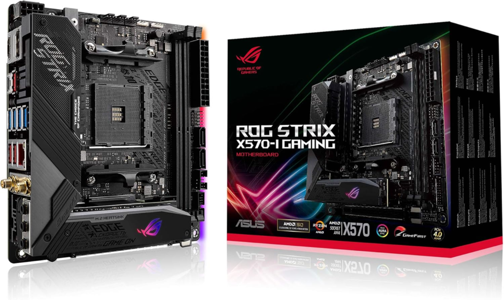 ASUS ROG Strix X570-I Gaming (Socket AM4 / X570 / DDR4 / S-ATA 600 / M-ITX)