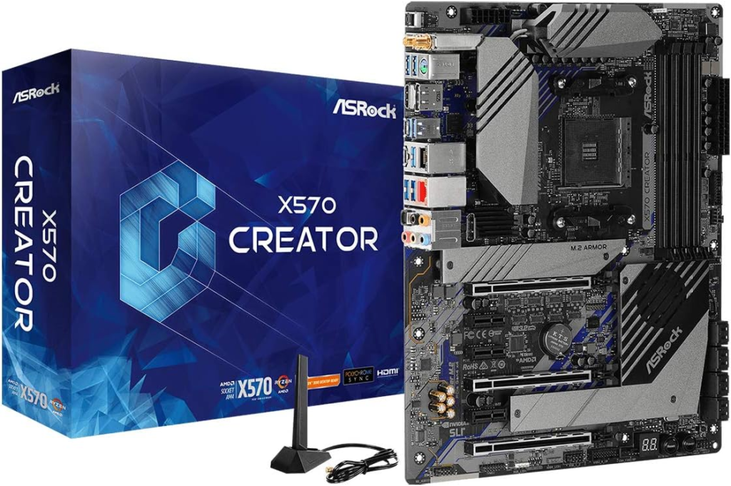 ASRock X570 Creator Motherboard Black