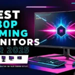 Top 1080p gaming monitors for 2025 with vibrant displays and sleek designs.