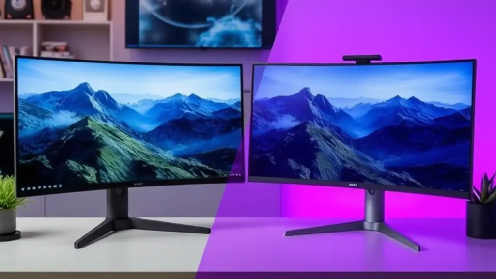 Curved vs. Flat Monitors: Which is Better for Gaming?