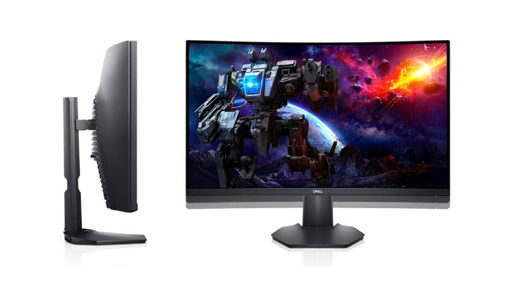 Dell S2722DGM Curved Gaming Monitor - 27-inch QHD (2560 x 1440) 1500R Curved Display