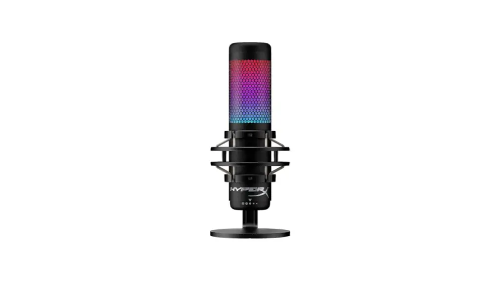 HyperX QuadCast S – RGB USB Condenser Microphone for PC, PS4, PS5 and Mac