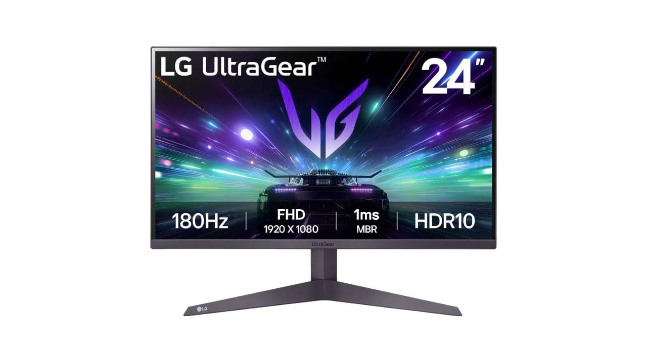 LG 24GS50F B 24 inch FHD 1920 x 1080 Ultragear Gaming Monitor