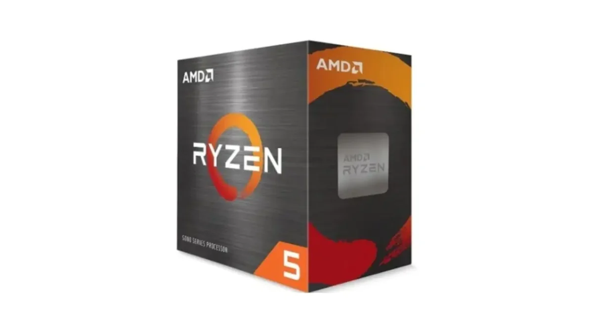 AMD Ryzen 5 5600X 6-core, 12-Thread Unlocked Desktop Processor with Wraith Stealth Cooler