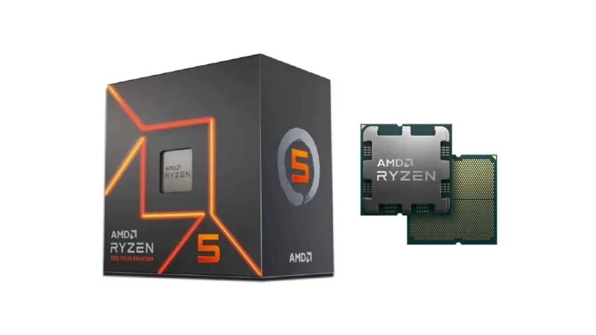 AMD Ryzen 5 7600 6-Core, 12-Thread Unlocked Desktop Processor