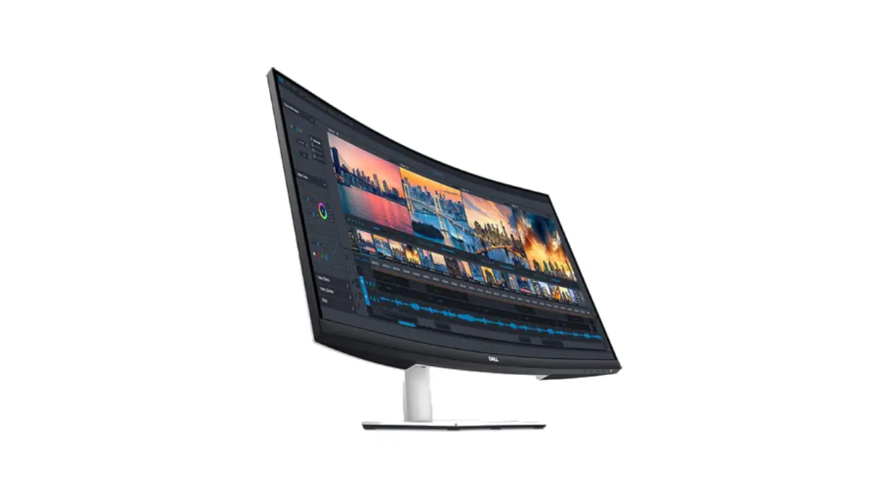 Dell S3221QS 32 Inch UHD Curved 4K Monitor