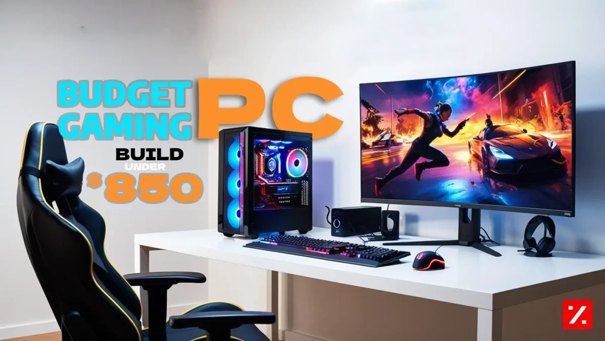 The $850 Budget Gaming PC Build Guide – Performance, Budget, and Beginner-Friendly Awesomeness