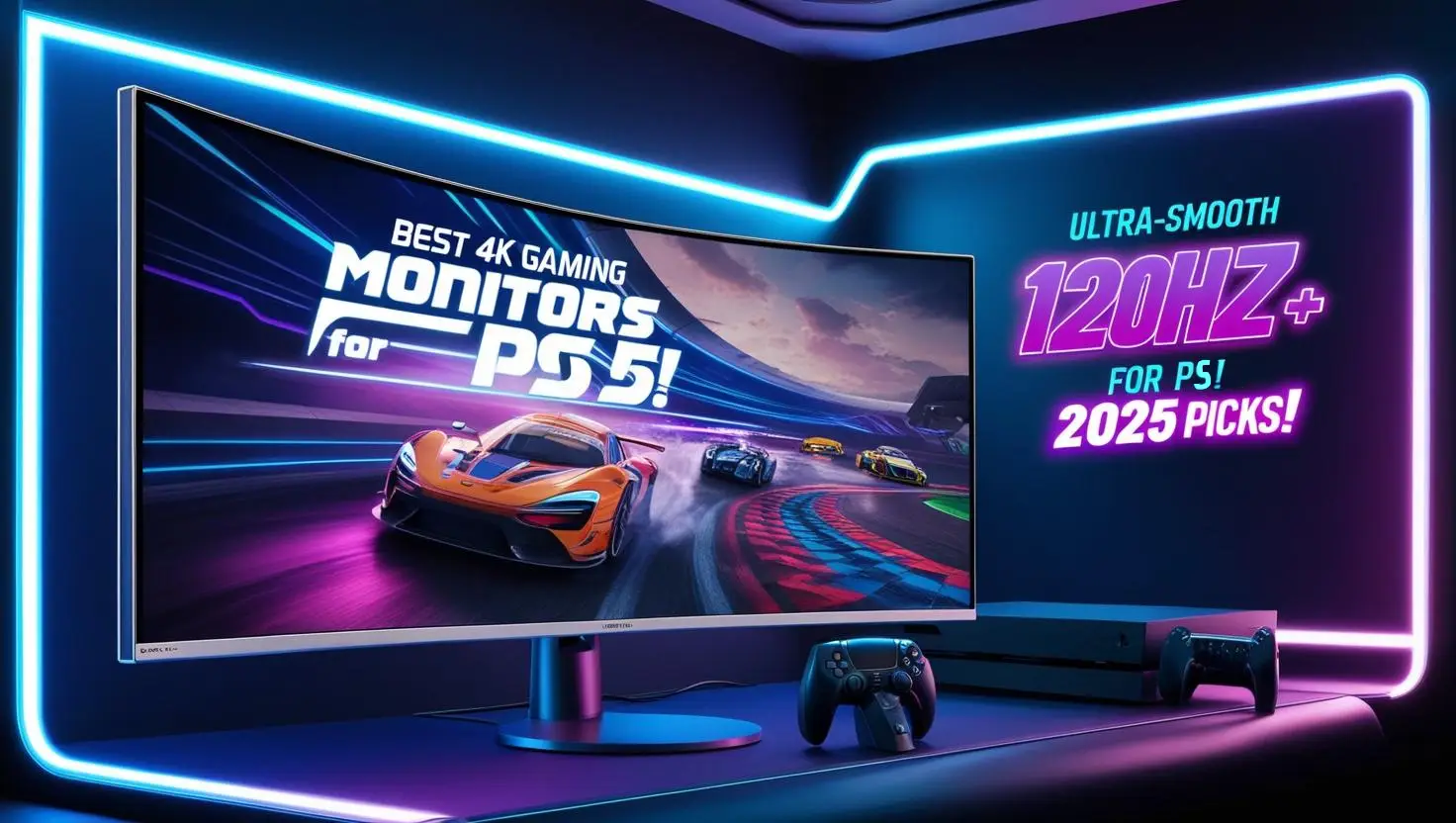 The Best 4K Gaming Monitor for PS5 in 2024 – Top Picks for Stunning Visuals & Smooth Gameplay