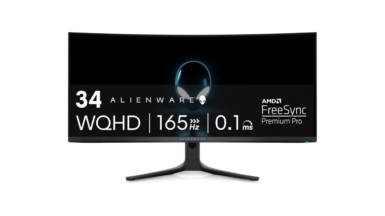 Alienware AW3423DWF Curved QD-OLED Gaming Monitor