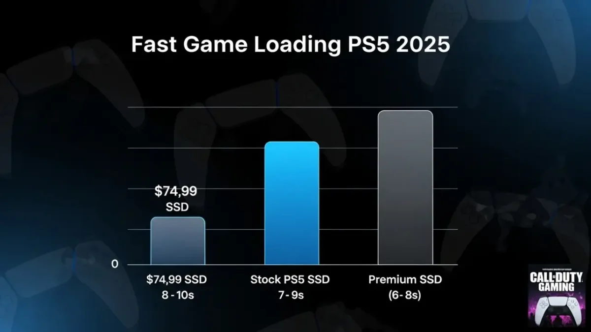 PS5 Gamers Are Raving About This $74.99 SSD — Is It the Best Budget Upgrade of 2025? 2 Best budget PS5 SSD 2025 load time comparison for fast game loading