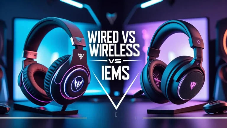 The Ultimate Gaming Headset Guide: Wired vs. Wireless vs. IEMs