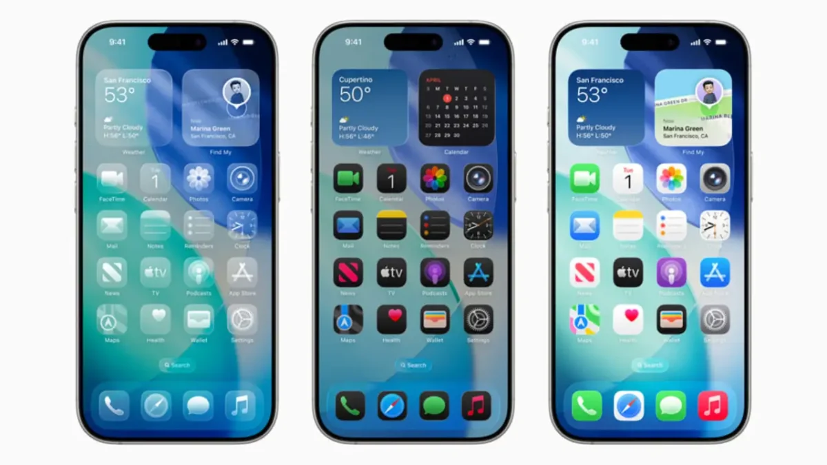 iOS 26: The Future of iPhone Begins Here – Full Breakdown of Features, Release Date, and Supported Devices 3 iOS 26 vs iOS 25 UI Comparison: Side-by-side comparison of iOS 25 and iOS 26 user interfaces on iPhone screens