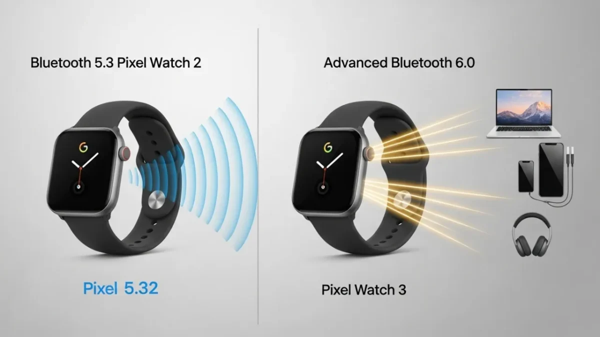 How Pixel Watch 3 Enables Bluetooth 6.0 Tracking: A Leap in Wearable Precision 5 Pixel Watch 2 vs Pixel Watch 3 Bluetooth features comparison